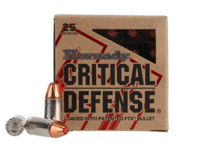 Hornady Critical Defense 9mm 115 gr FTX Ammo - Box of 25